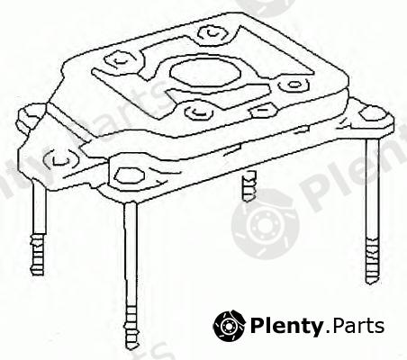  LEMFÖRDER part 2480001 Flange, carburettor