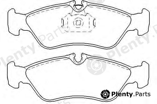  TEXTAR part 2390101 Brake Pad Set, disc brake