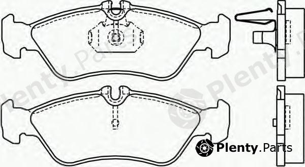  TEXTAR part 2159201 Brake Pad Set, disc brake