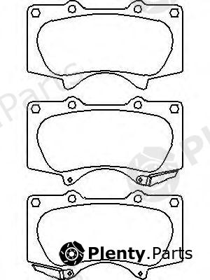  TEXTAR part 2402403 Brake Pad Set, disc brake