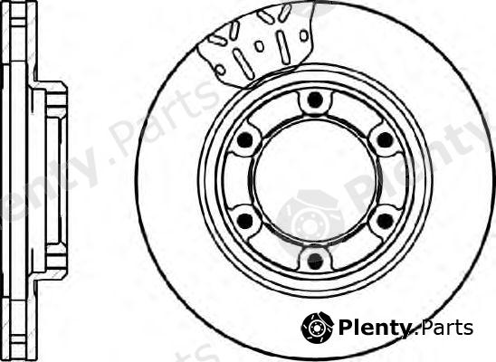  TEXTAR part 92080600 Brake Disc