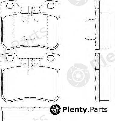  TEXTAR part 2185701 Brake Pad Set, disc brake