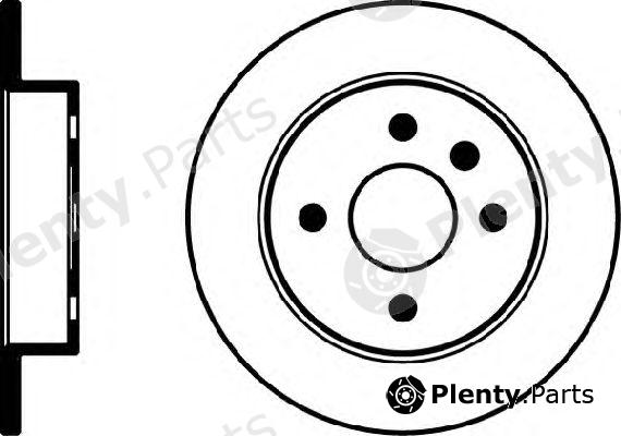  TEXTAR part 92092000 Brake Disc