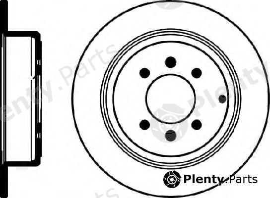  TEXTAR part 92080700 Brake Disc