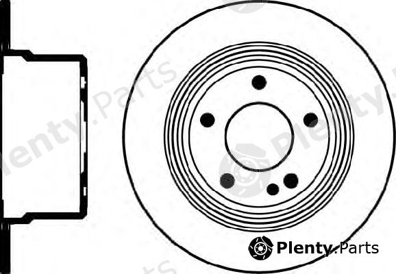  TEXTAR part 92067500 Brake Disc