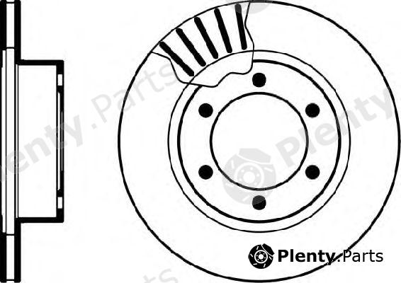  TEXTAR part 92093300 Brake Disc