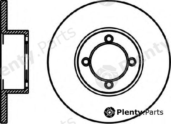  TEXTAR part 92010700 Brake Disc
