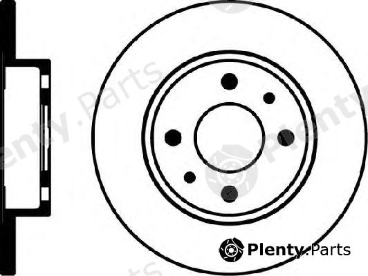  TEXTAR part 92039100 Brake Disc