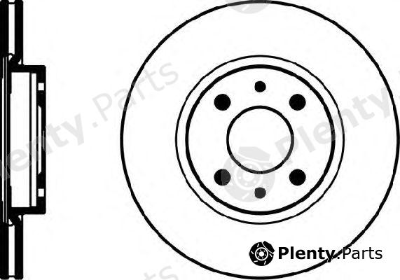  TEXTAR part 92068500 Brake Disc