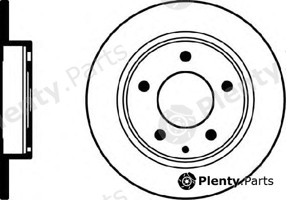  TEXTAR part 92062100 Brake Disc