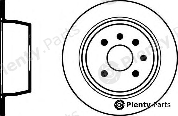  TEXTAR part 92057000 Brake Disc