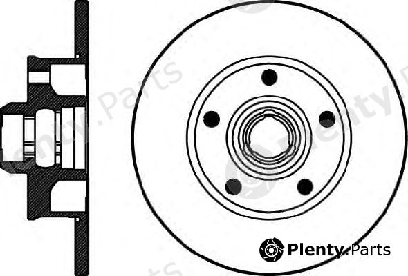  TEXTAR part 92057200 Brake Disc