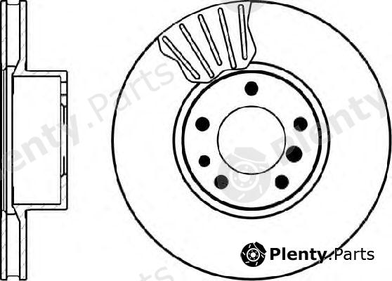  TEXTAR part 92058300 Brake Disc