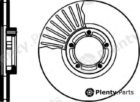  TEXTAR part 92088200 Brake Disc