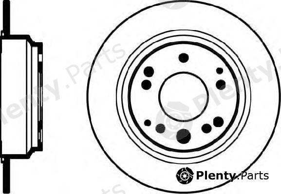  TEXTAR part 92078400 Brake Disc