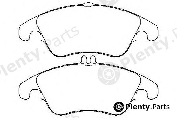  TEXTAR part 2431001 Brake Pad Set, disc brake