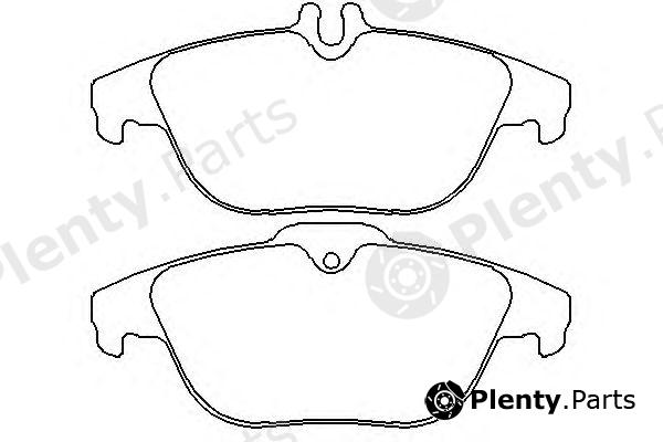  TEXTAR part 2425301 Brake Pad Set, disc brake