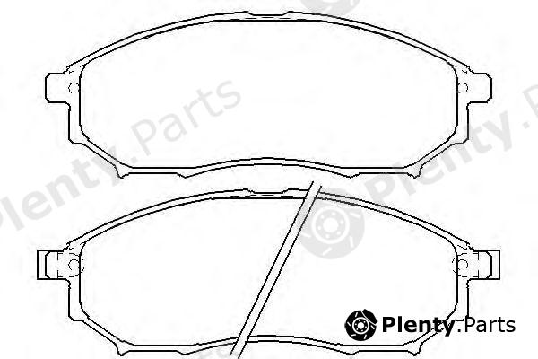  TEXTAR part 2369801 Brake Pad Set, disc brake