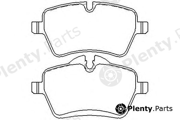  TEXTAR part 2398401 Brake Pad Set, disc brake