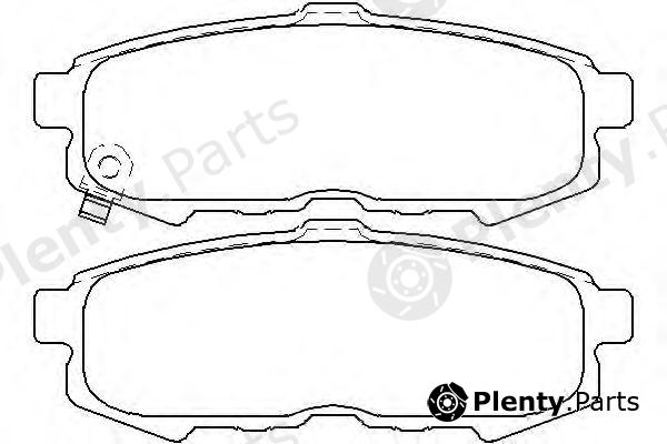  TEXTAR part 2421501 Brake Pad Set, disc brake