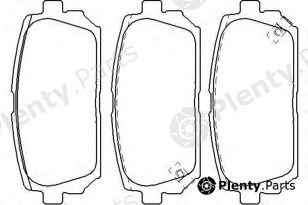  TEXTAR part 2449101 Brake Pad Set, disc brake