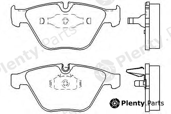  TEXTAR part 2416101 Brake Pad Set, disc brake