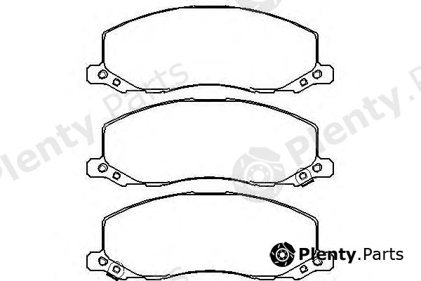  TEXTAR part 2441801 Brake Pad Set, disc brake