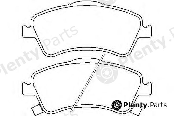  TEXTAR part 2420401 Brake Pad Set, disc brake
