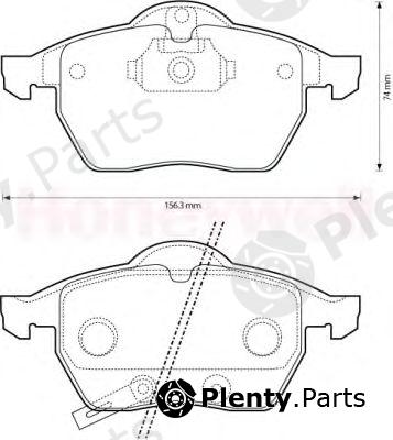 JURID part 573146J Brake Pad Set, disc brake
