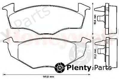  BENDIX part 571915X Brake Pad Set, disc brake