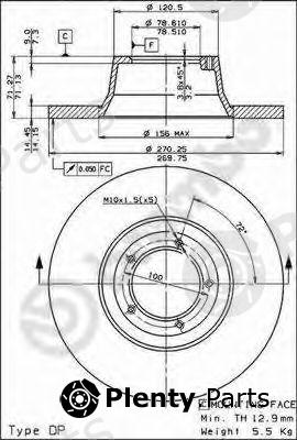  BREMBO part 08.3637.10 (08363710) Brake Disc