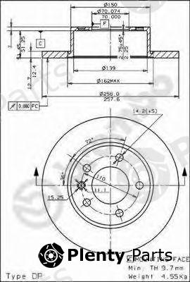  BREMBO part 08.4926.10 (08492610) Brake Disc