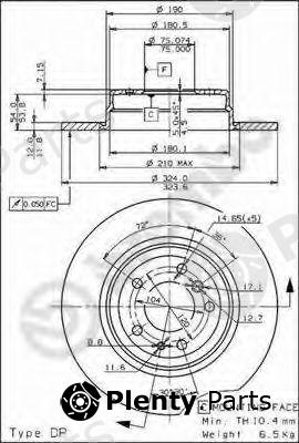  BREMBO part 08.5580.10 (08558010) Brake Disc