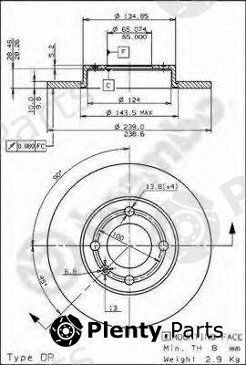  BREMBO part 08.6785.10 (08678510) Brake Disc