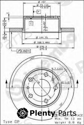  BREMBO part 08.7300.10 (08730010) Brake Disc