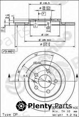  BREMBO part 08.7955.10 (08795510) Brake Disc