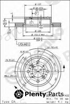  BREMBO part 09.7279.10 (09727910) Brake Disc