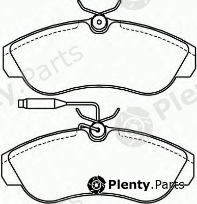  BREMBO part P23069 Brake Pad Set, disc brake