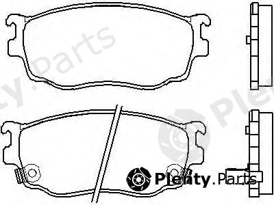 BREMBO part P49026 Brake Pad Set, disc brake