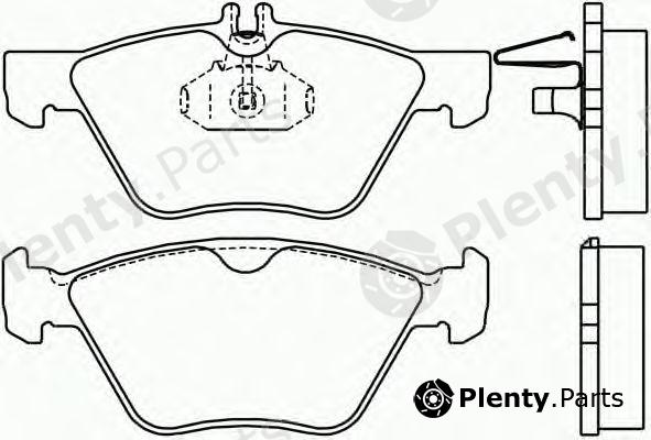  BREMBO part P50026 Brake Pad Set, disc brake