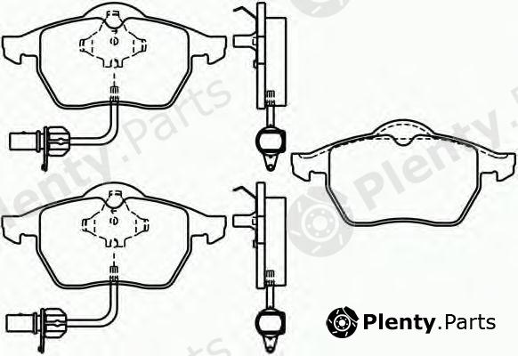  BREMBO part P85037 Brake Pad Set, disc brake