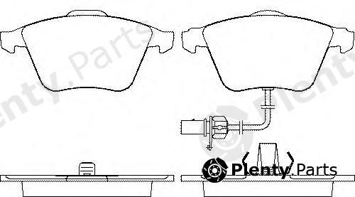  BREMBO part P85056 Brake Pad Set, disc brake