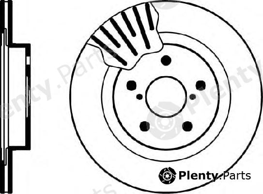  MINTEX part MDC1350 Brake Disc