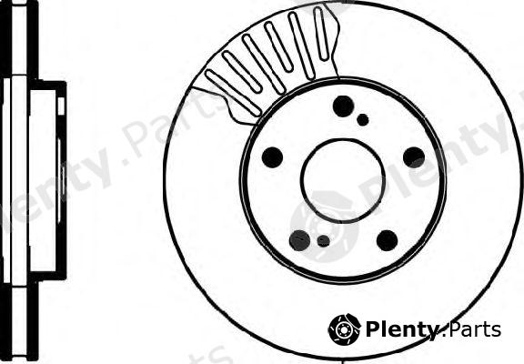 MINTEX part MDC898 Brake Disc