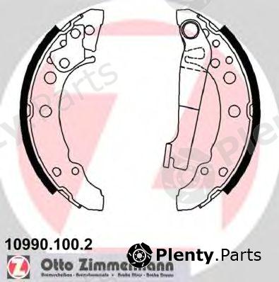  ZIMMERMANN part 10990.100.2 (109901002) Brake Shoe Set