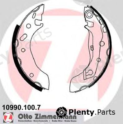  ZIMMERMANN part 10990.100.7 (109901007) Brake Shoe Set