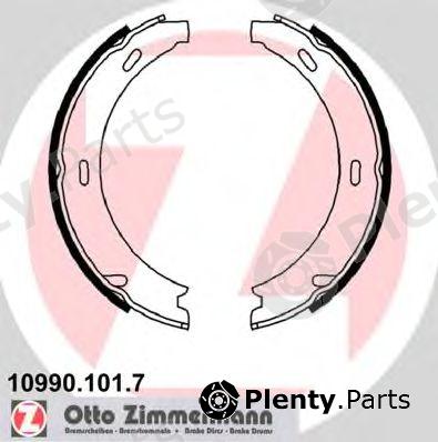  ZIMMERMANN part 10990.101.7 (109901017) Brake Shoe Set, parking brake