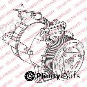  DELPHI part TSP0155928 Compressor, air conditioning