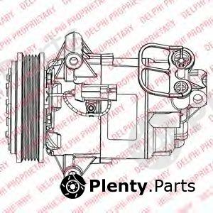  DELPHI part TSP0155930 Compressor, air conditioning