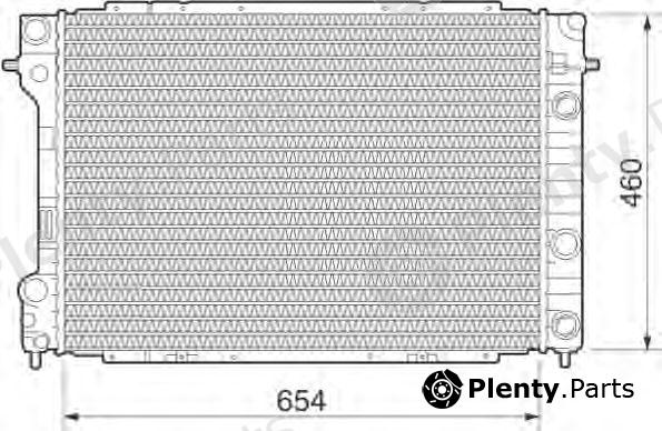  MAGNETI MARELLI part 350213281000 Radiator, engine cooling